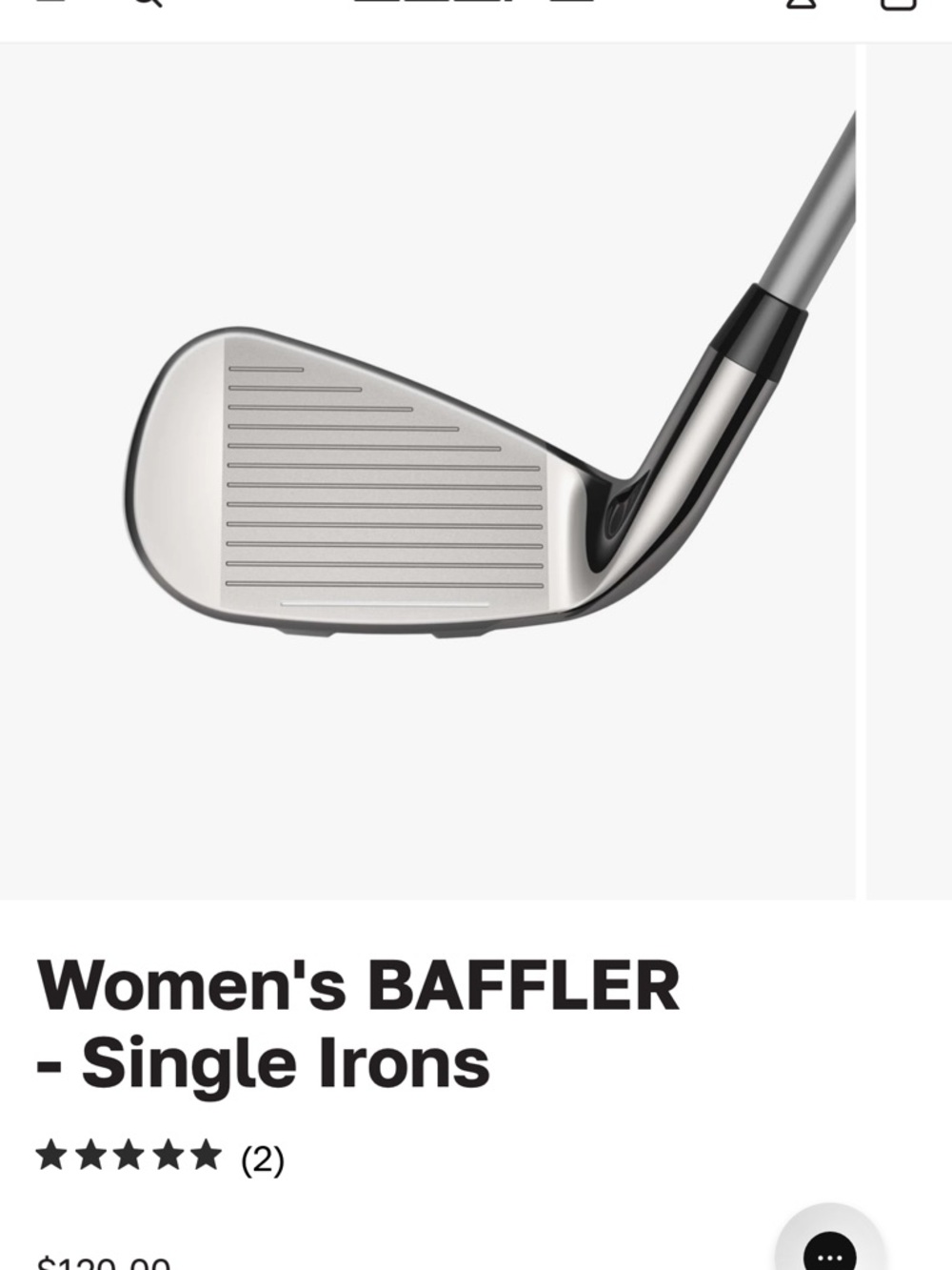 Cobra Women's BAFFLER iron 6-P 2026. - Picture 3 of 16
